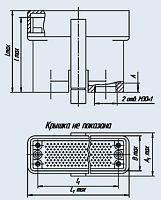 6Р-100В розетка кабельная