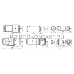 Фото Электродвигатель-тахогенератор АДТ-50ДРМ