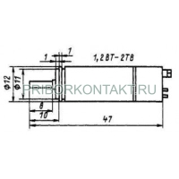 Фото Трансформатор 1,2ВТ-2ТВ-2